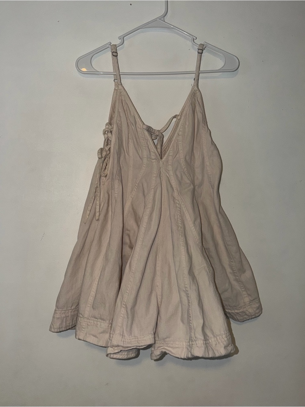 Free people Zenni denim romper